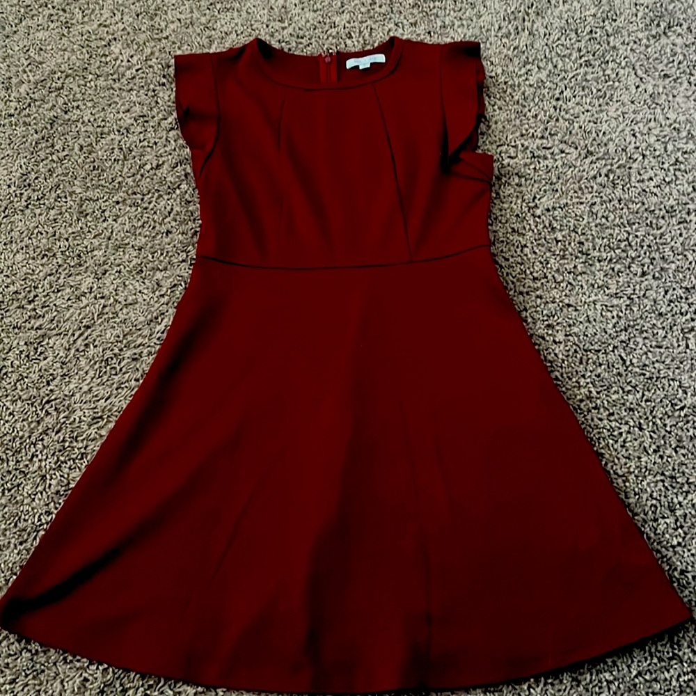 Maroon dress size large brand new